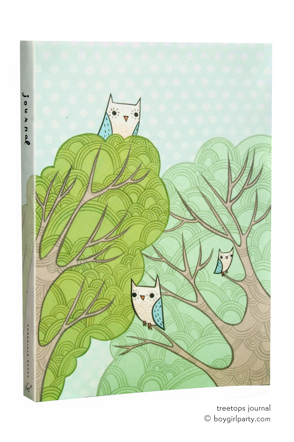 Treetops Journal published by Chronicle Books by Susie Ghahremani / boygirlparty.com
