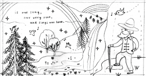 Little Muir sketches by Susie Ghahremani for Yosemite Conservancy