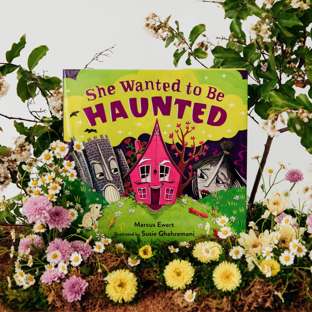 She Wanted To Be Haunted, Children's book by Marcus Ewert, illustrated by Susie Ghahremani